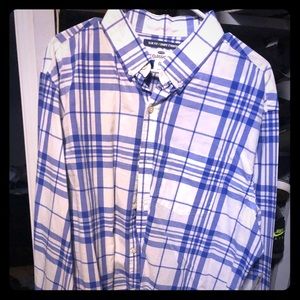 Men’s Slim Fit Old Navy Button Up Dress Shirt NWT